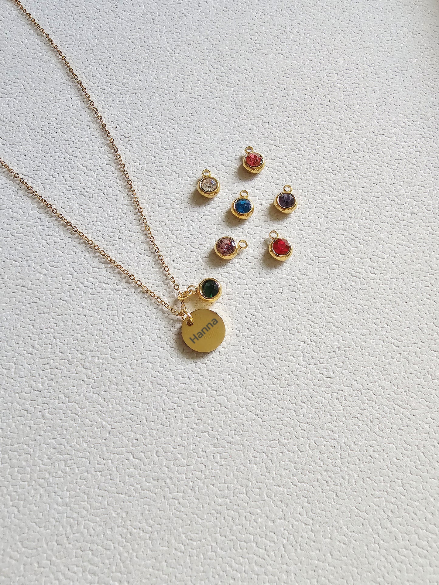 Collar personalizado + Cristal