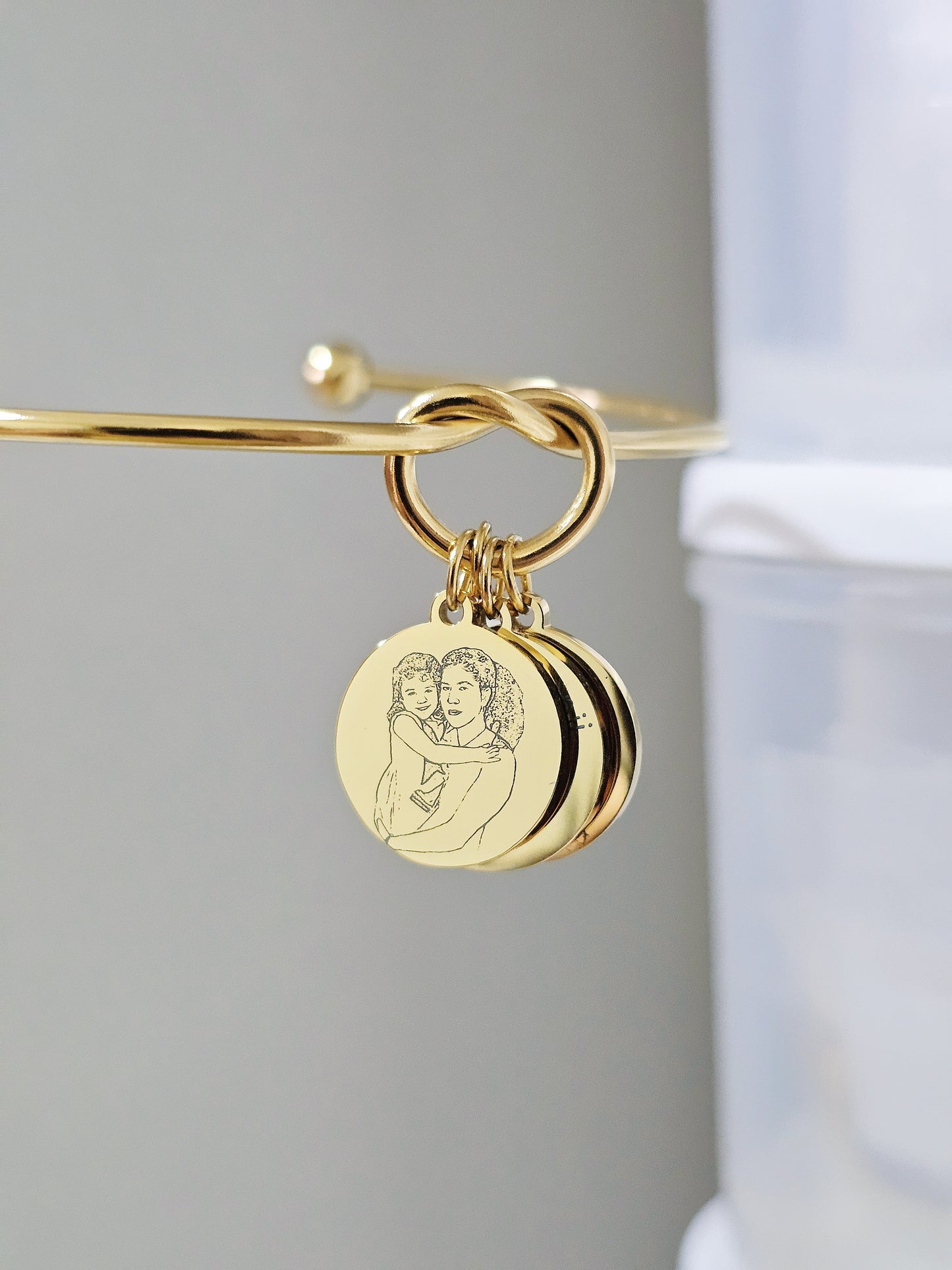 Tesoros - retrato y texto