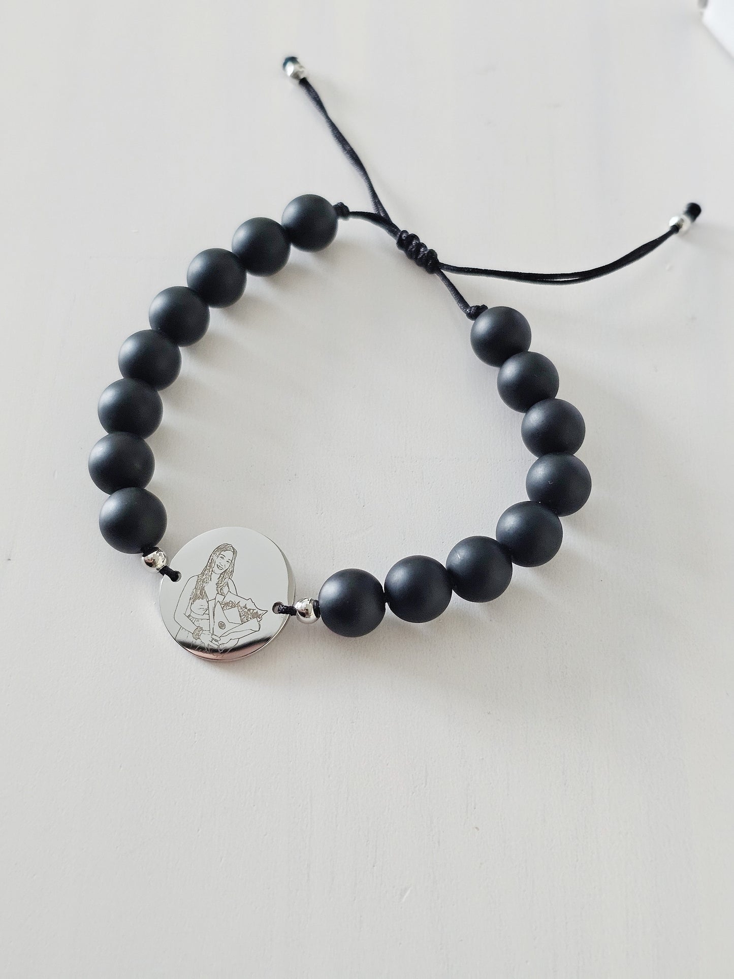 Pulsera onix personalizable para hombre