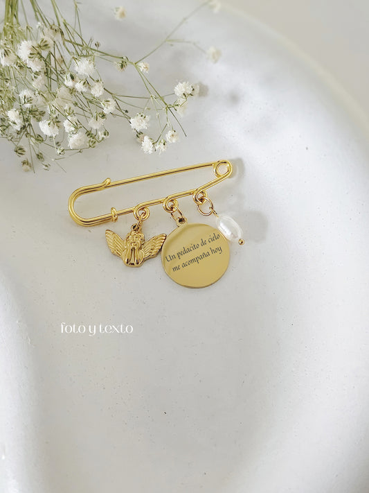 Pin para ramo / boda 1