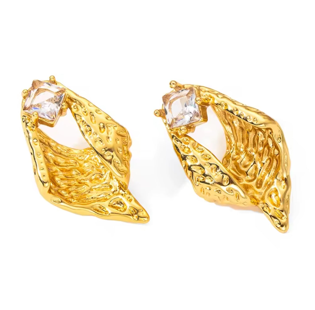 Aretes con circon