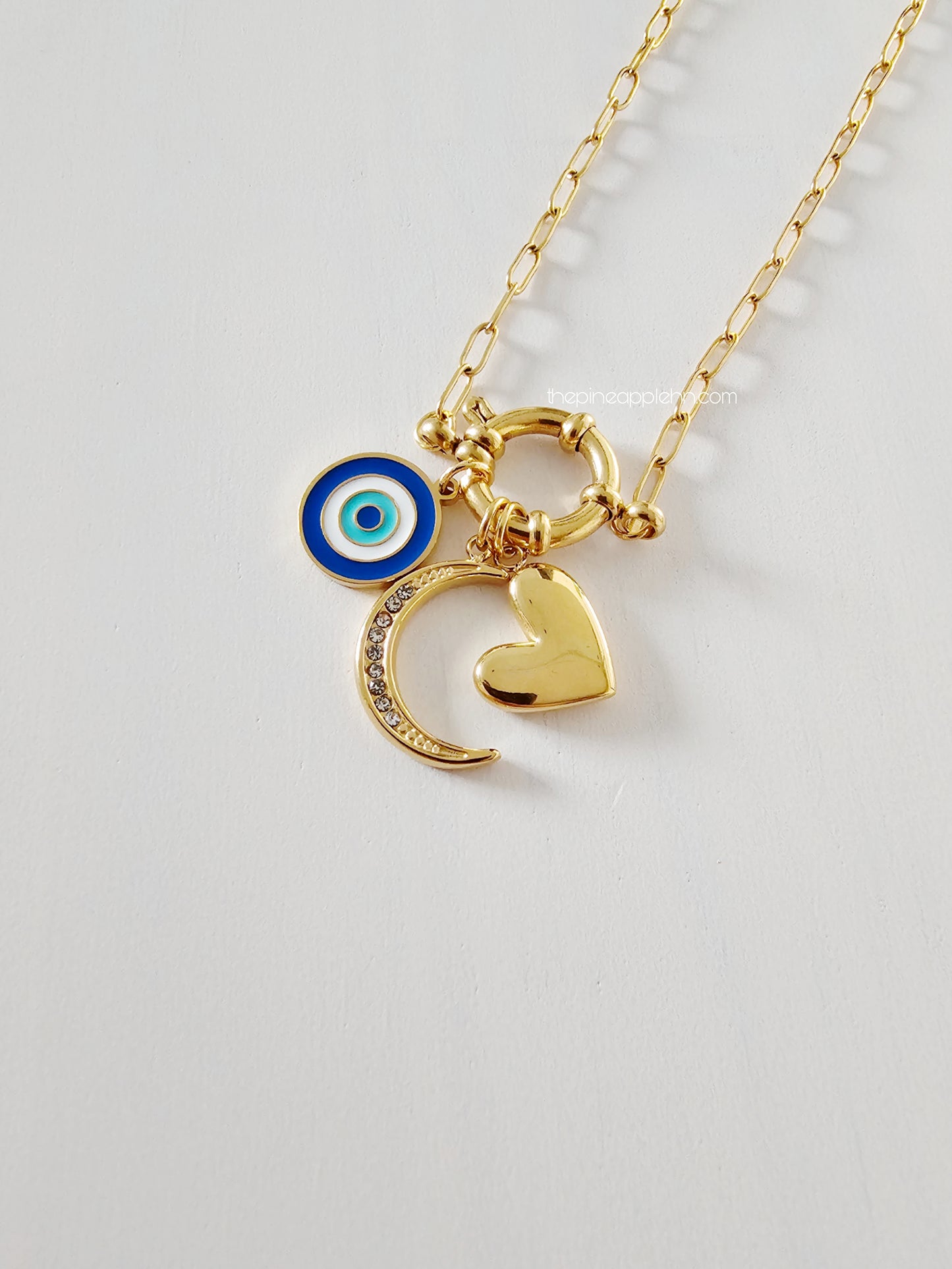 Paper clip necklace (broche)