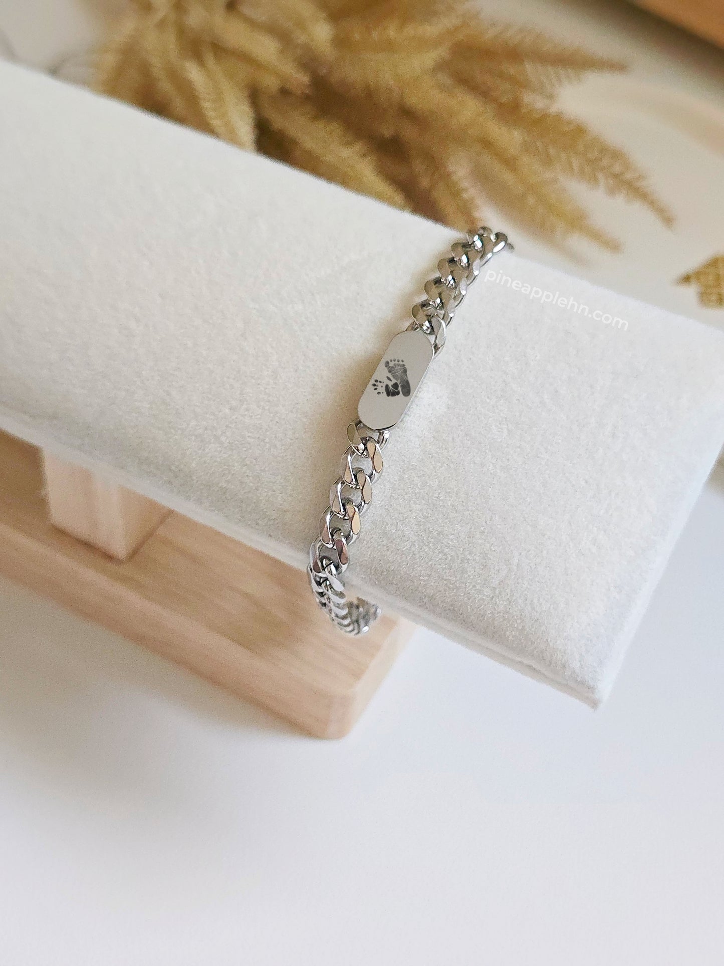 Pulsera personalizable para caballero