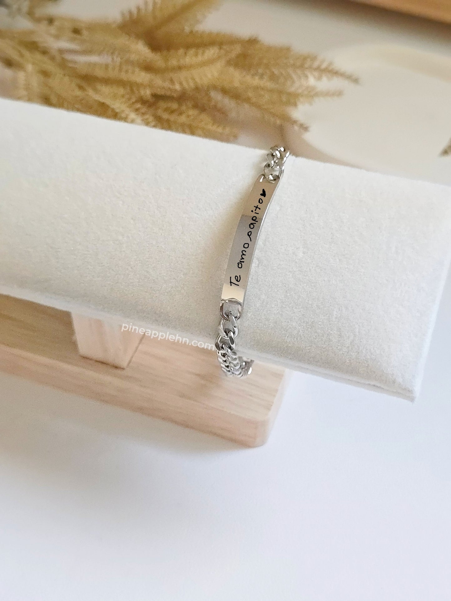 Pulsera personalizada para caballero