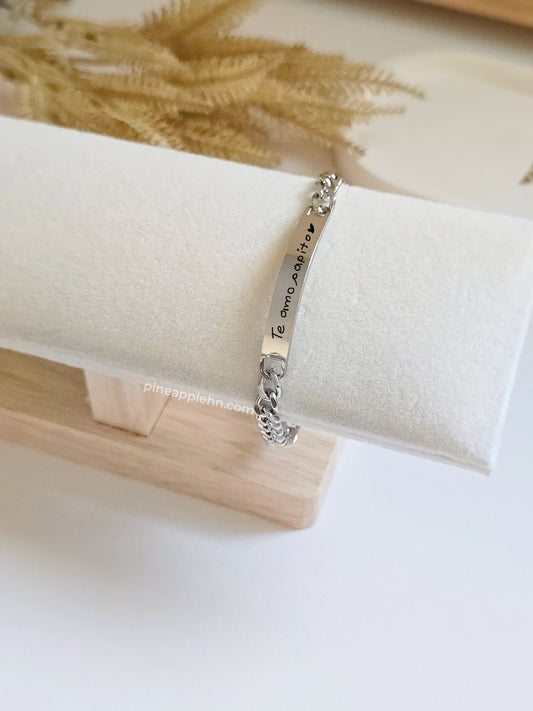 Pulsera personalizada para caballero