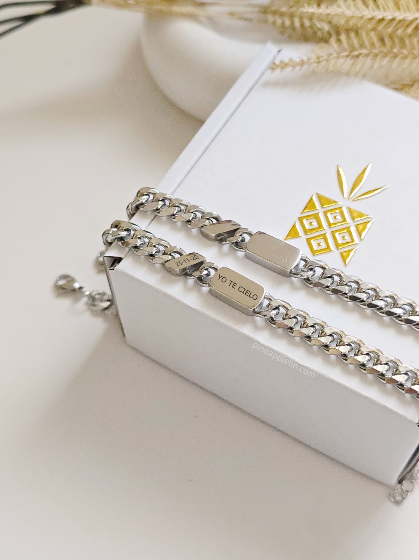 Pulsera cubana para caballero