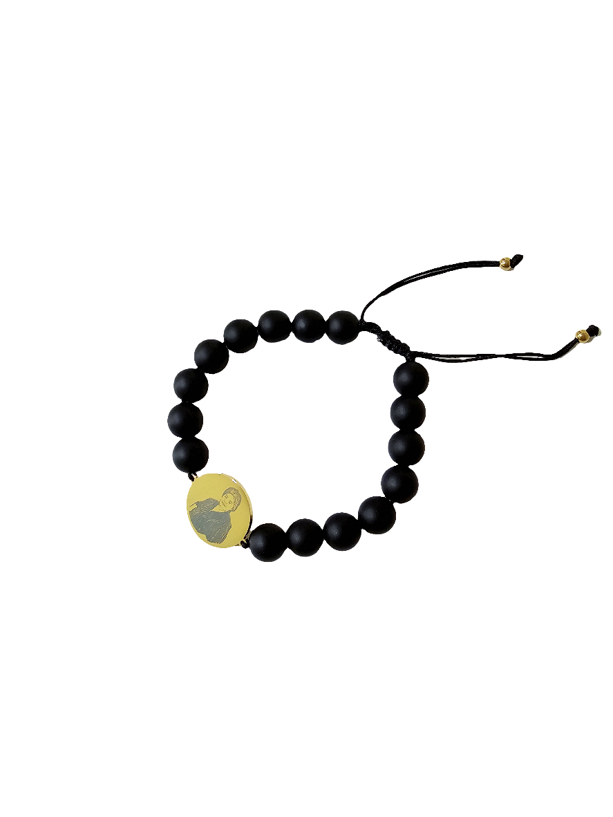 Pulsera onix personalizable para hombre