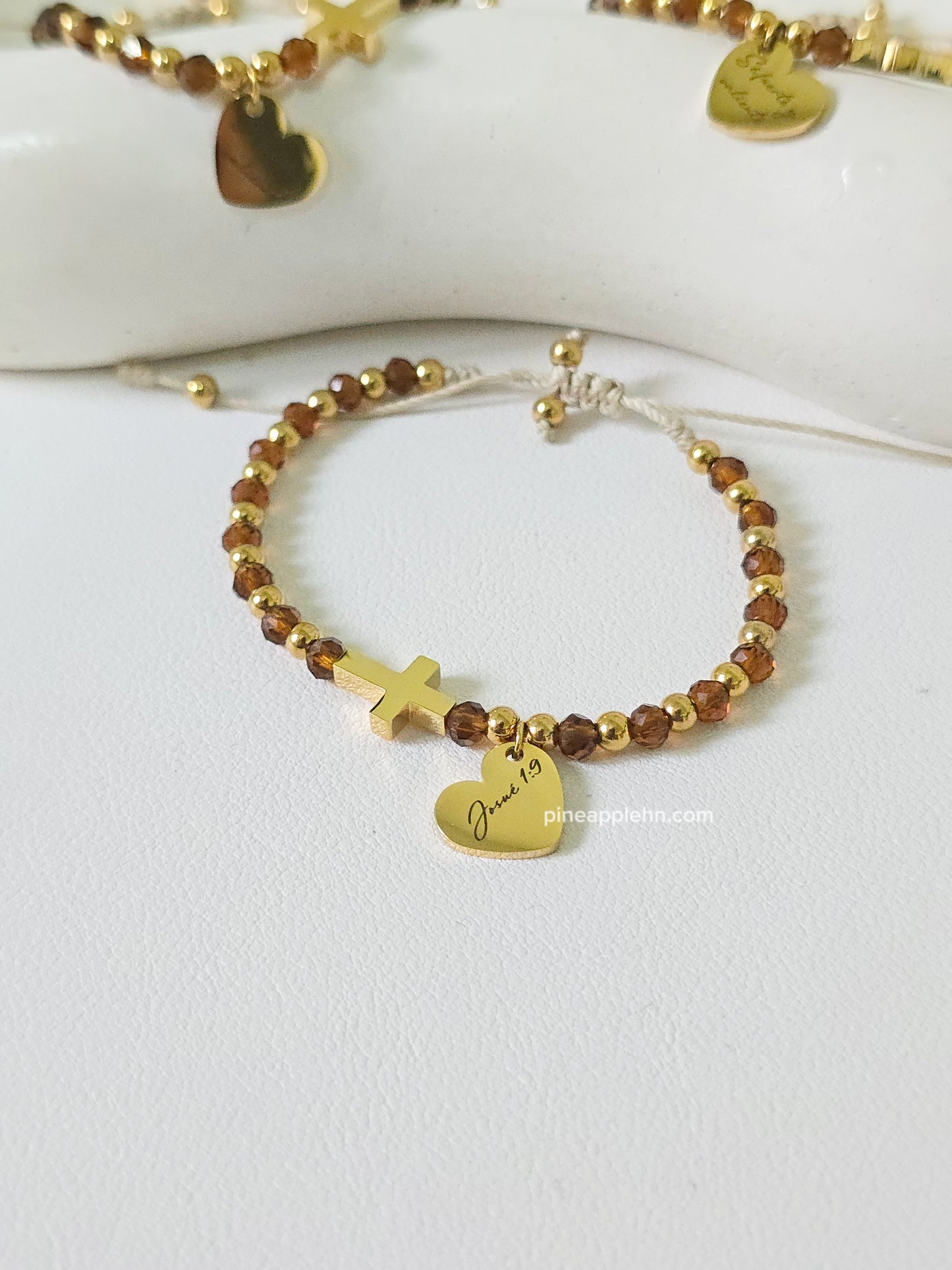 Sé fuerte y valiente bracelet